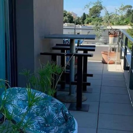 Magnifique Rooftop Duplex Climatise Familial, Aux Arceaux มงต์เปอลิเยร์ ภายนอก รูปภาพ